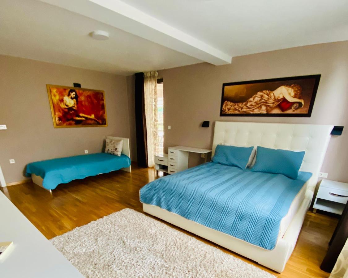 Villa Sunny Side Apartment Skopje Dolno Solnje Kültér fotó